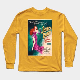 Jessica Rabbit at the Ink & Paint Club Long Sleeve T-Shirt